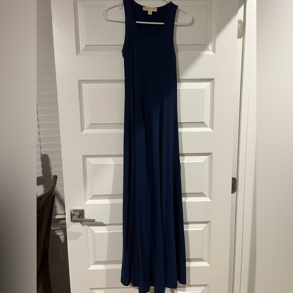 Michael Kors Deep Blue Maxi Dress